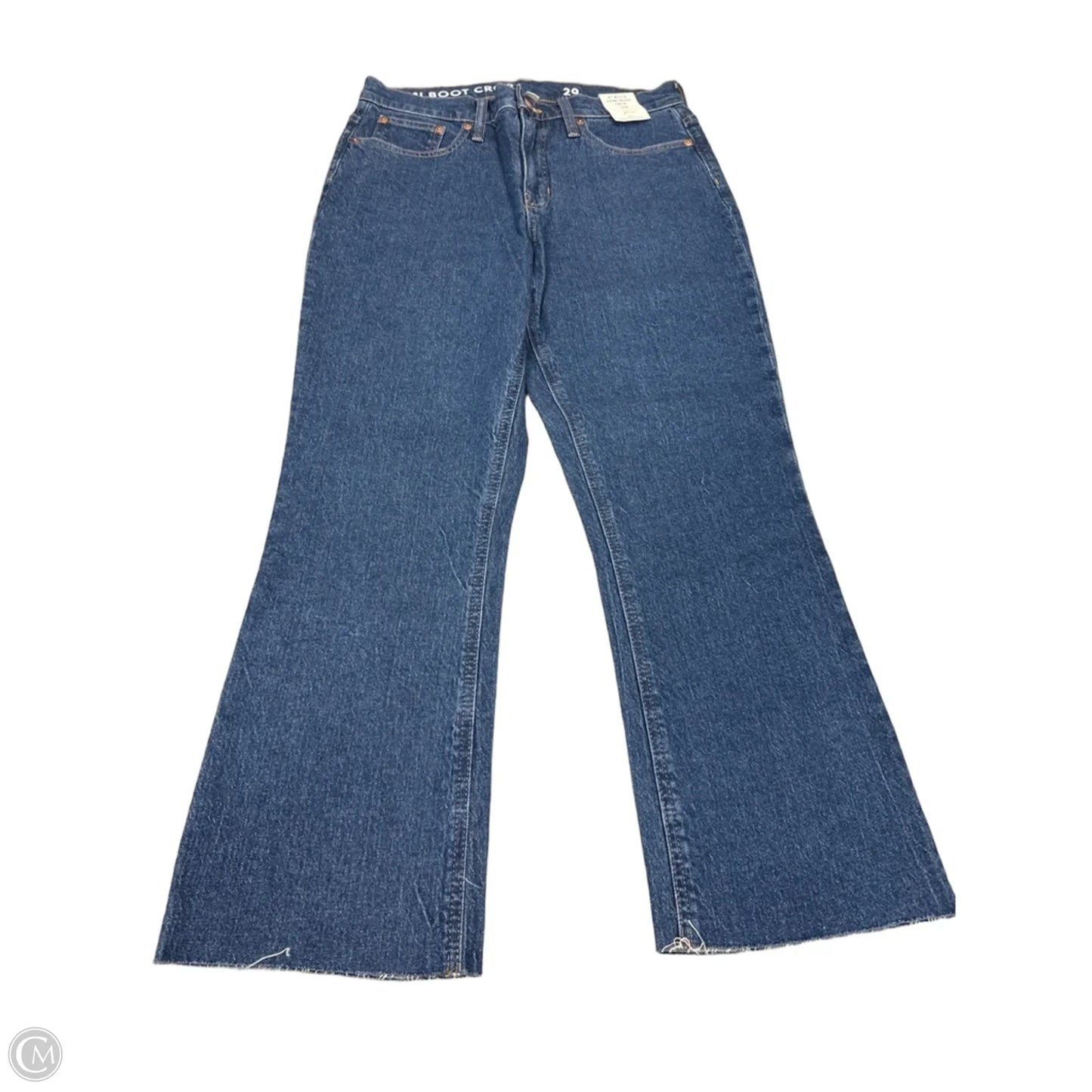 Jeans Boot Cut By J. Crew In Blue Denim, Size: 8