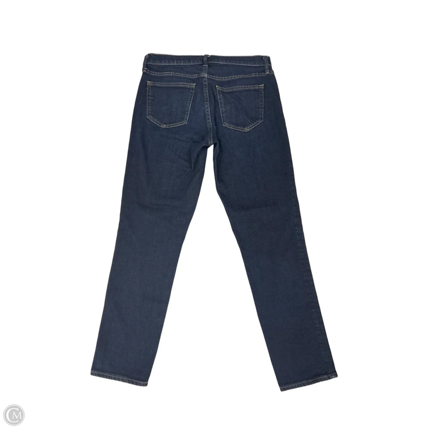 Jeans Straight By Gap In Blue Denim, Size: 6