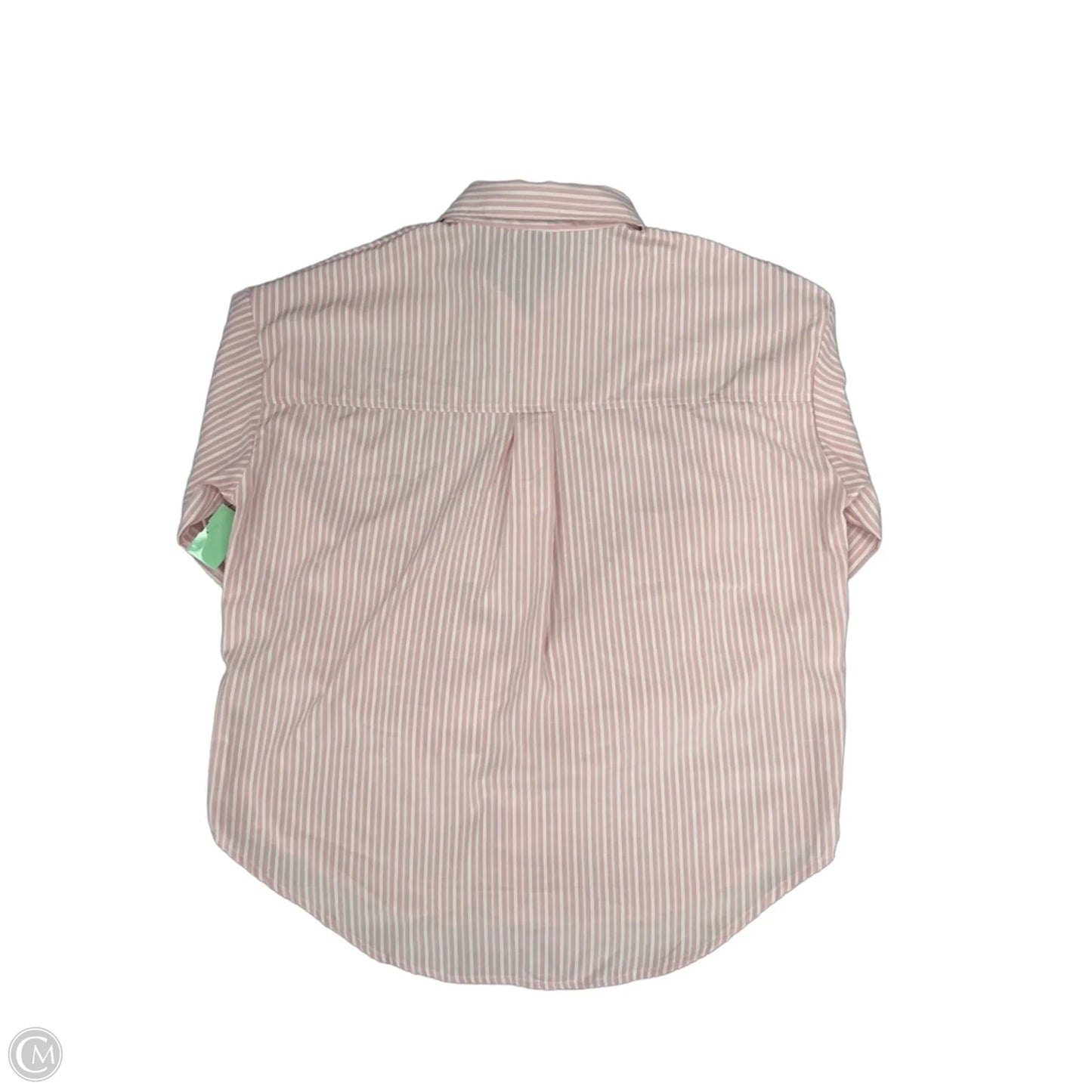 Top Long Sleeve By Dazy In Pink & White, Size: M