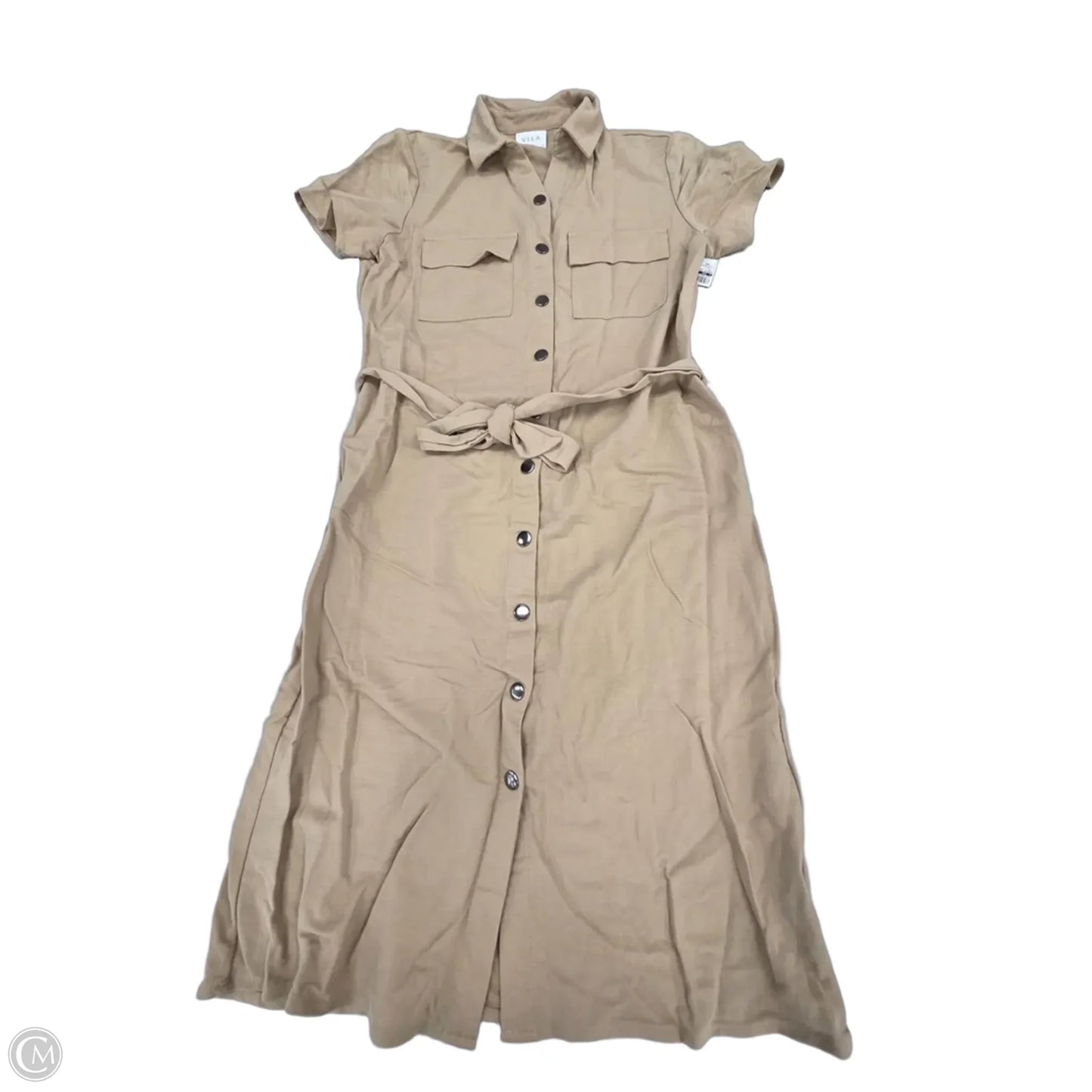 Dress Casual Short By Cmc In Tan, Size: Xs