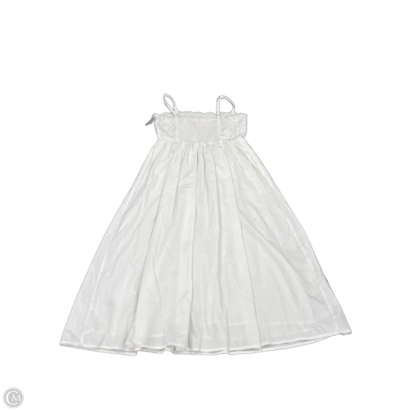 Dress Casual Midi By Gap In White, Size: S