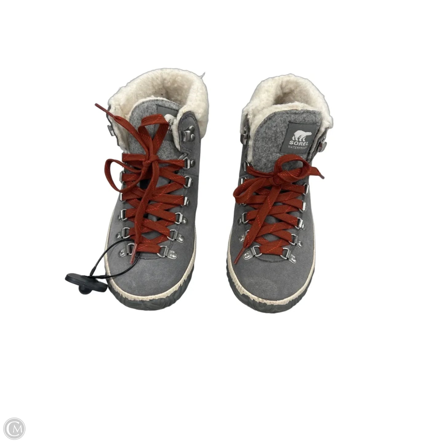Boots Ankle Flats By Sorel In Grey, Size: 8