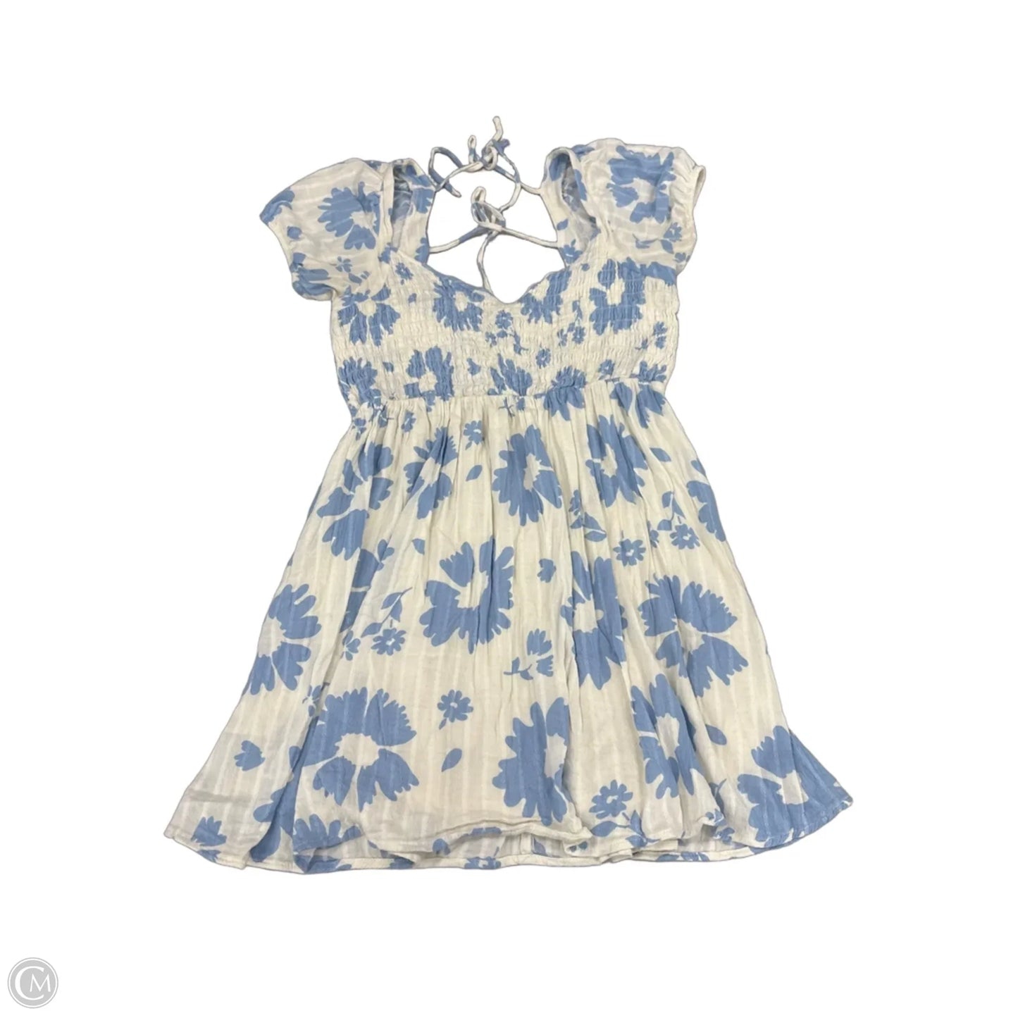 Dress Casual Short By American Eagle In Blue & White, Size: L