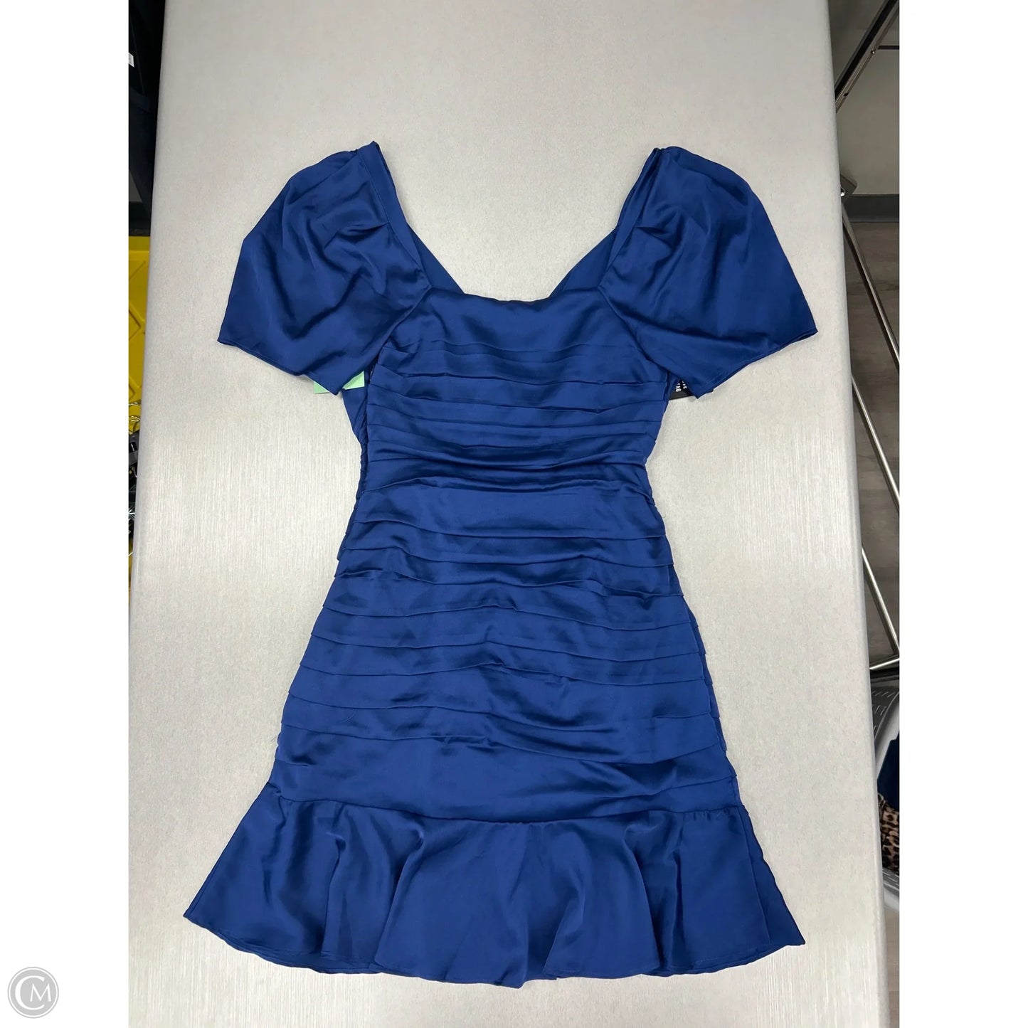 Dress Casual Short By Express In Blue, Size: 4