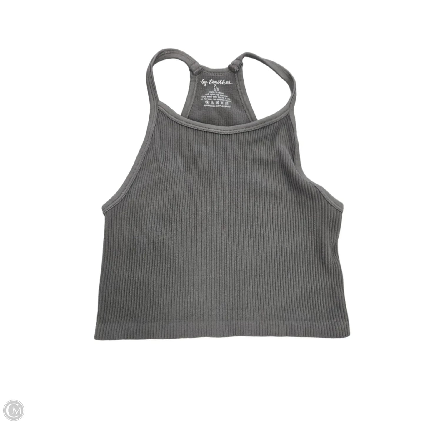 Tank Top By By Together In Grey, Size: S