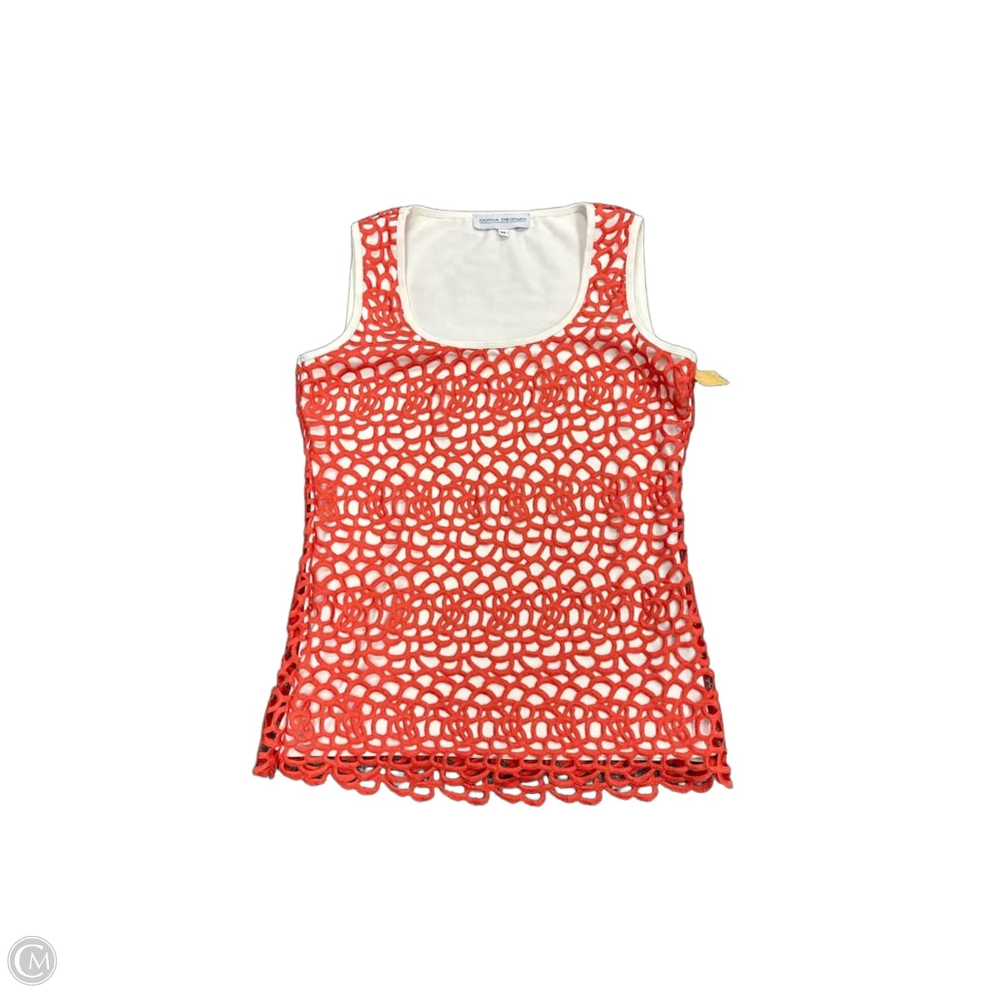 Tank Top By Cmc In Orange, Size: M