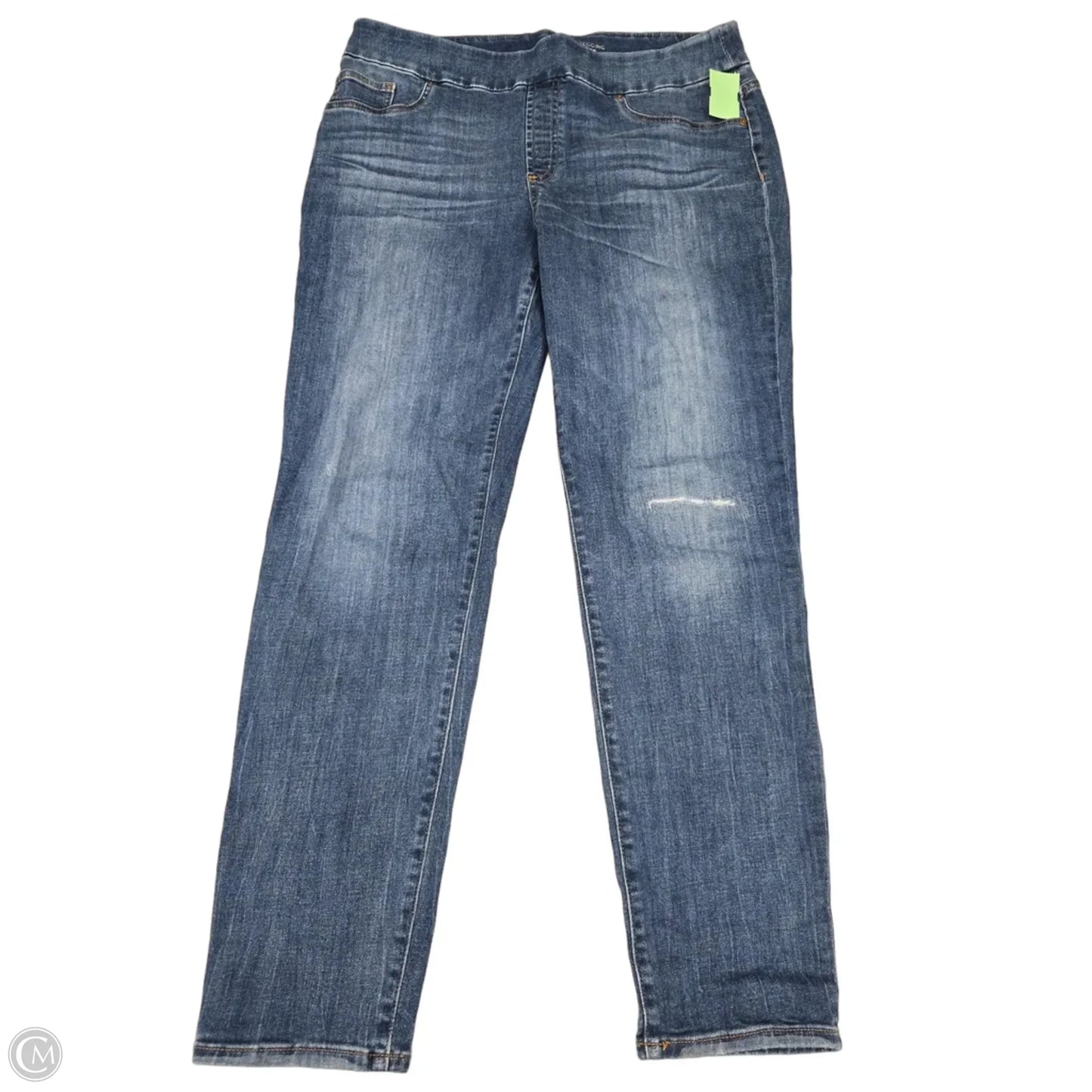 Jeans Skinny By Chicos In Blue Denim, Size: 12