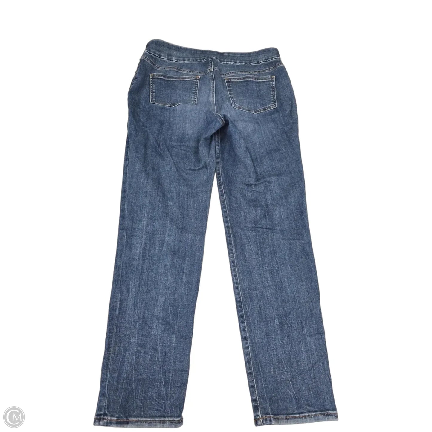 Jeans Skinny By Chicos In Blue Denim, Size: 12