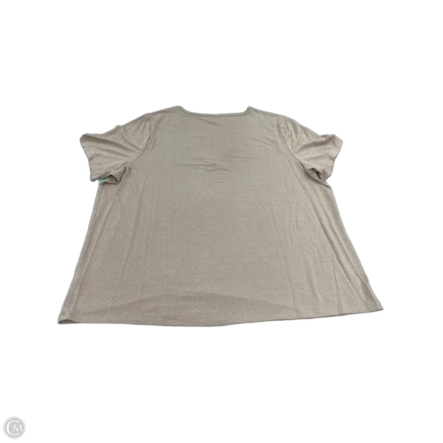 Top Short Sleeve By Old Navy In Gold, Size: Xl