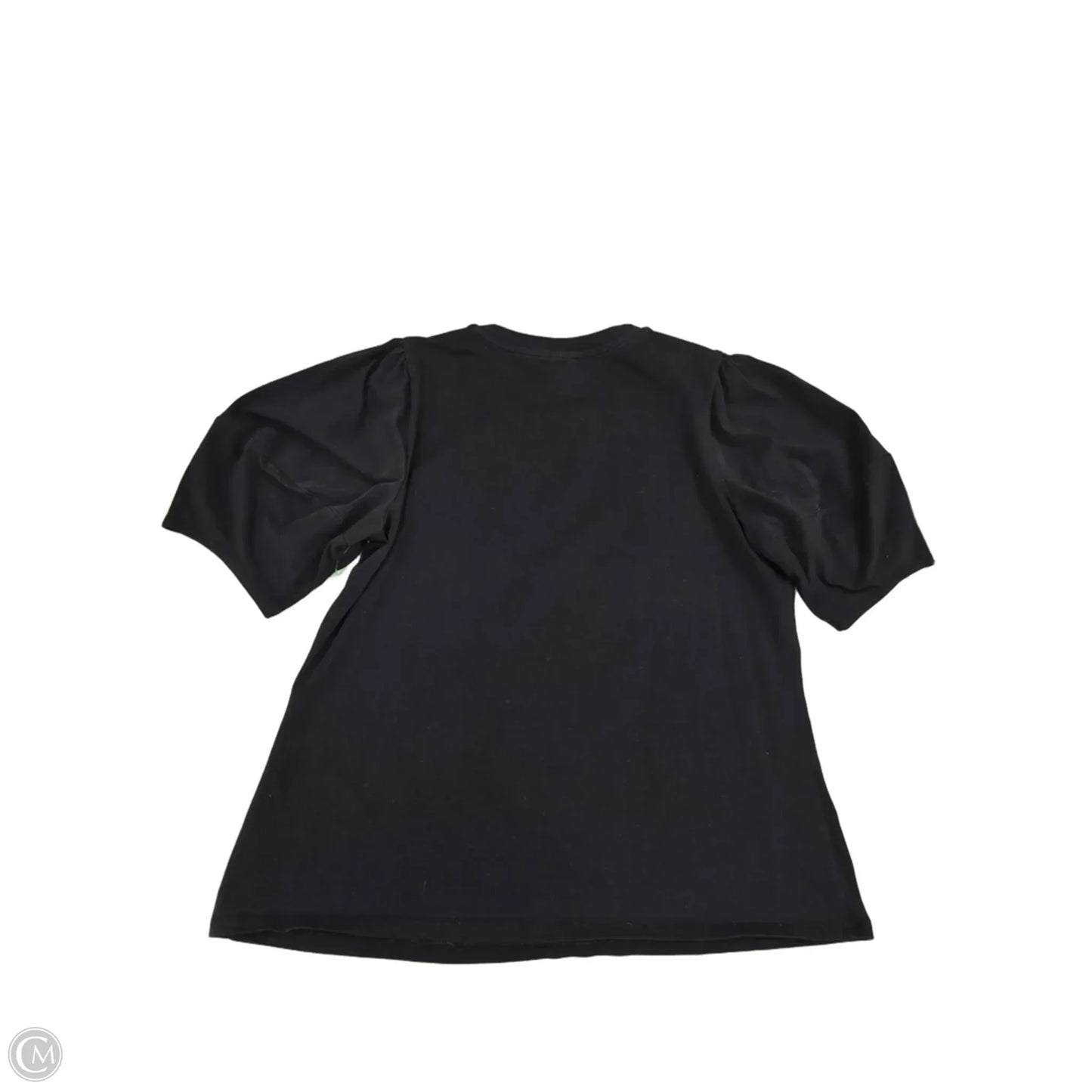 Top Short Sleeve By Worthington In Black, Size: L