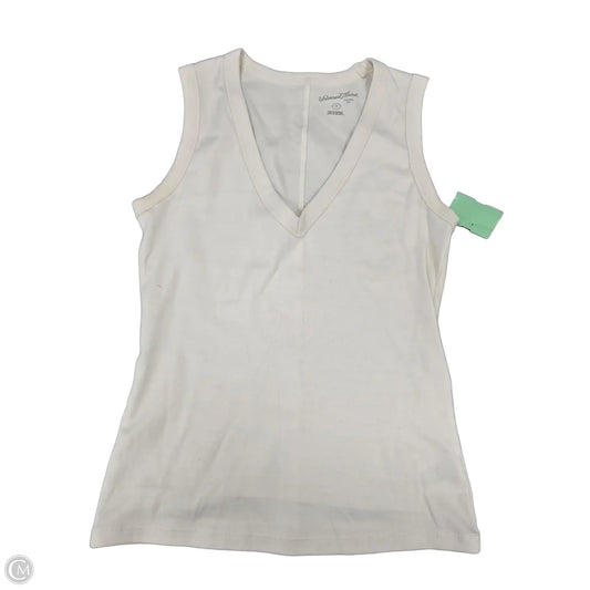 Top Sleeveless By Universal Thread In Cream, Size: S