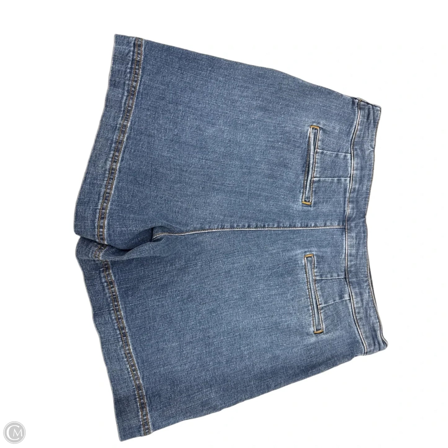 Skirt Mini & Short By Talbots In Blue Denim, Size: 10