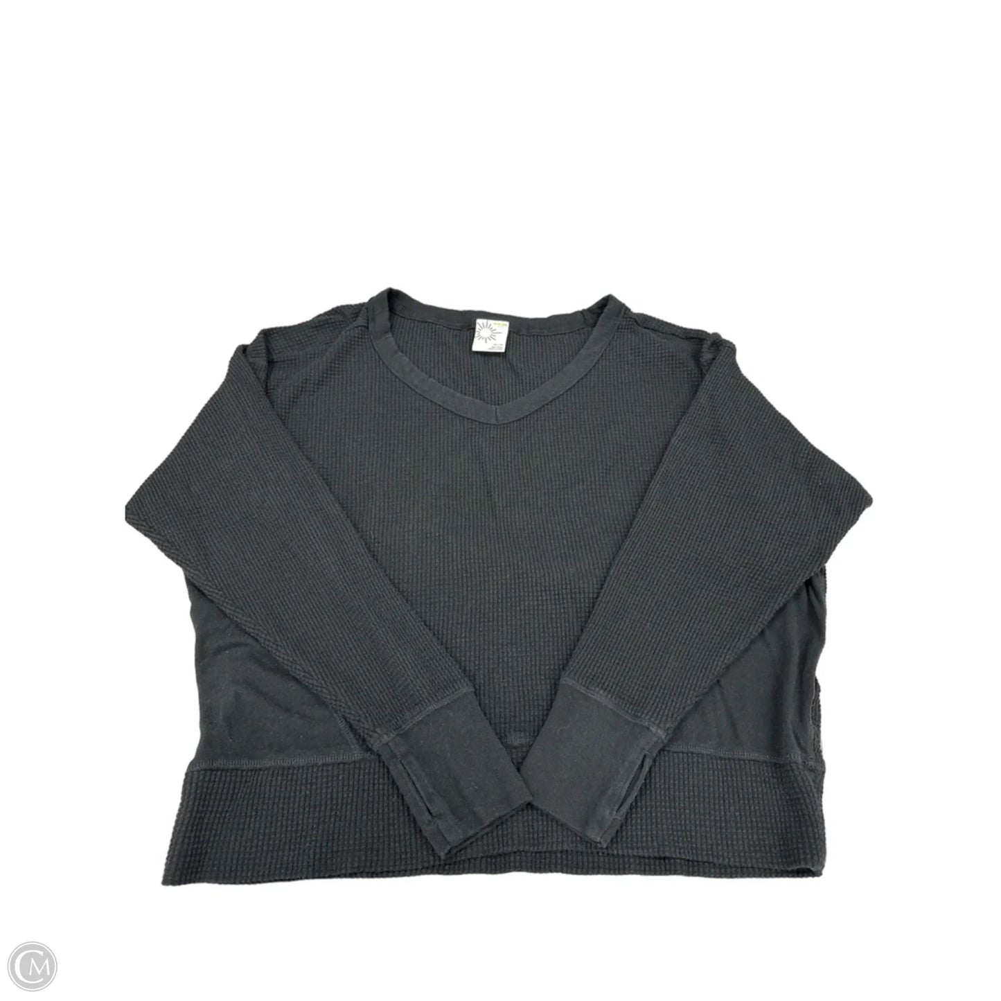 Top Long Sleeve By Offline In Black, Size: Xs