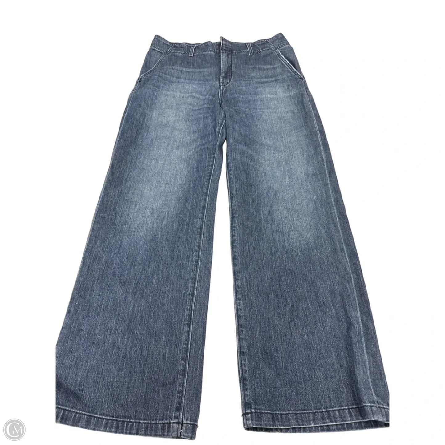 Jeans Wide Leg By Pilcro In Blue Denim, Size: 12