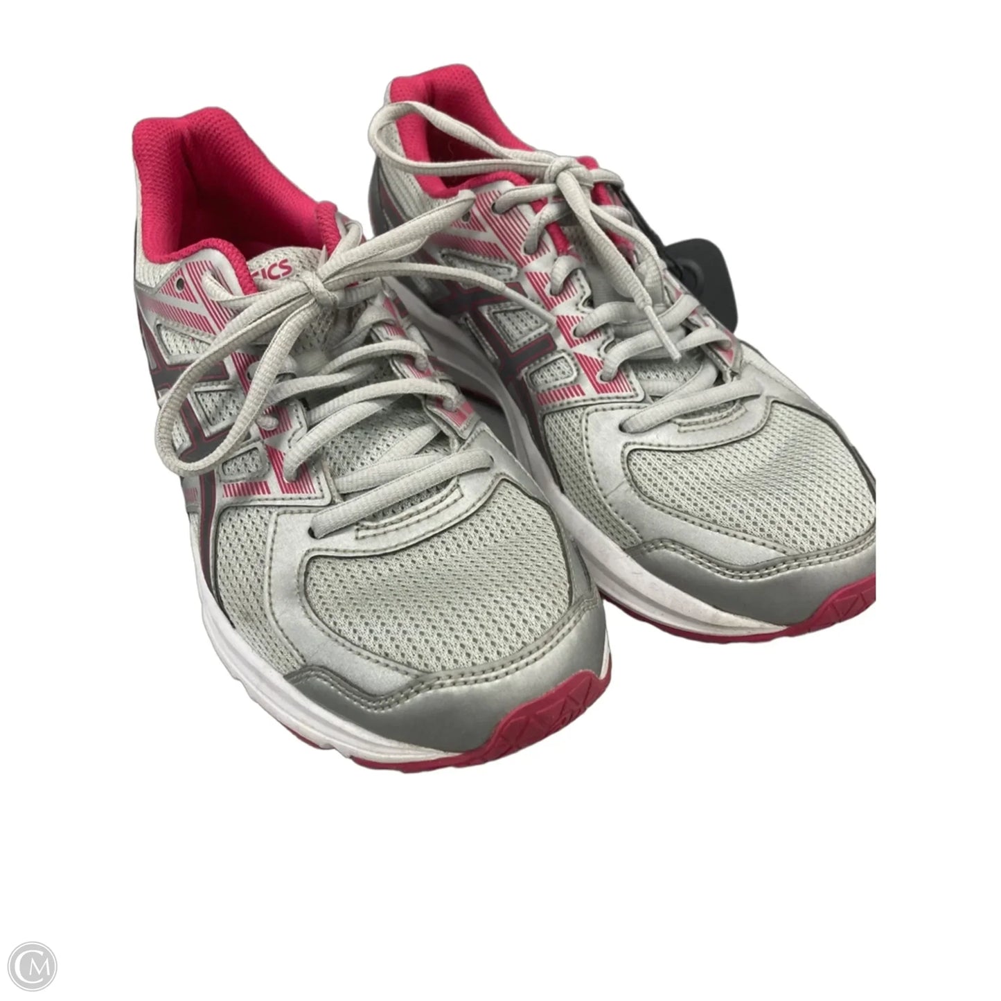 Shoes Athletic By Asics In Grey & Pink, Size: 8.5