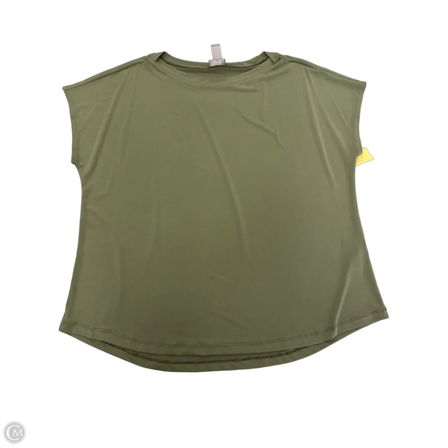 Top Short Sleeve By Chicos In Green, Size: Xl