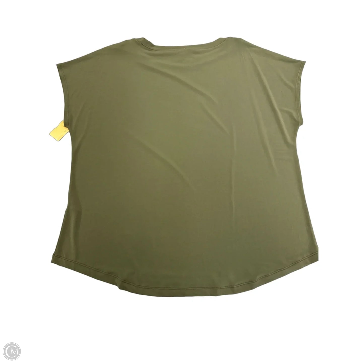 Top Short Sleeve By Chicos In Green, Size: Xl