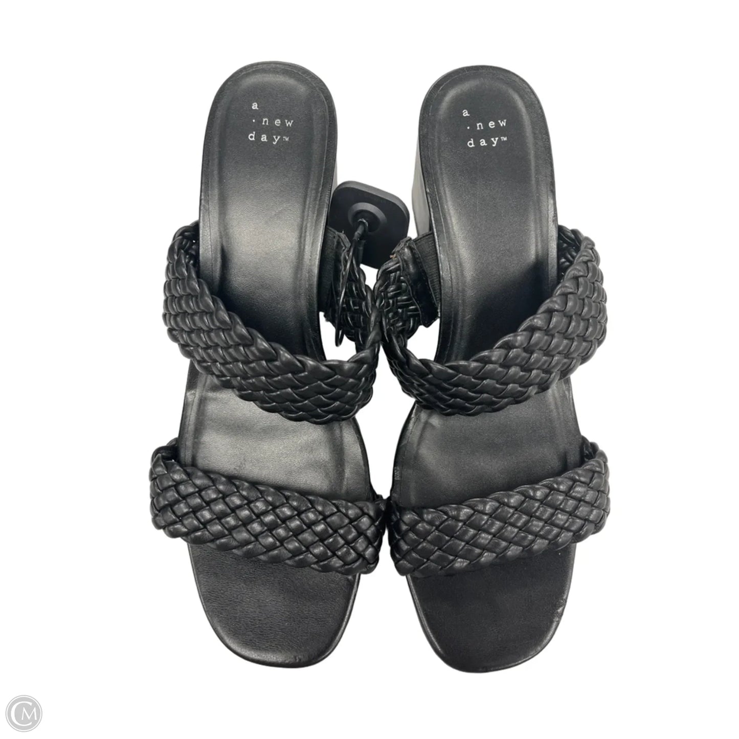 Shoes Heels Block By A New Day In Black, Size: 11
