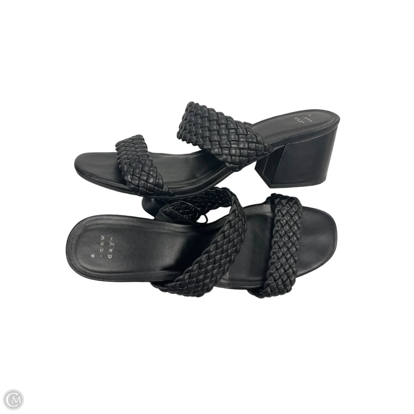 Shoes Heels Block By A New Day In Black, Size: 11