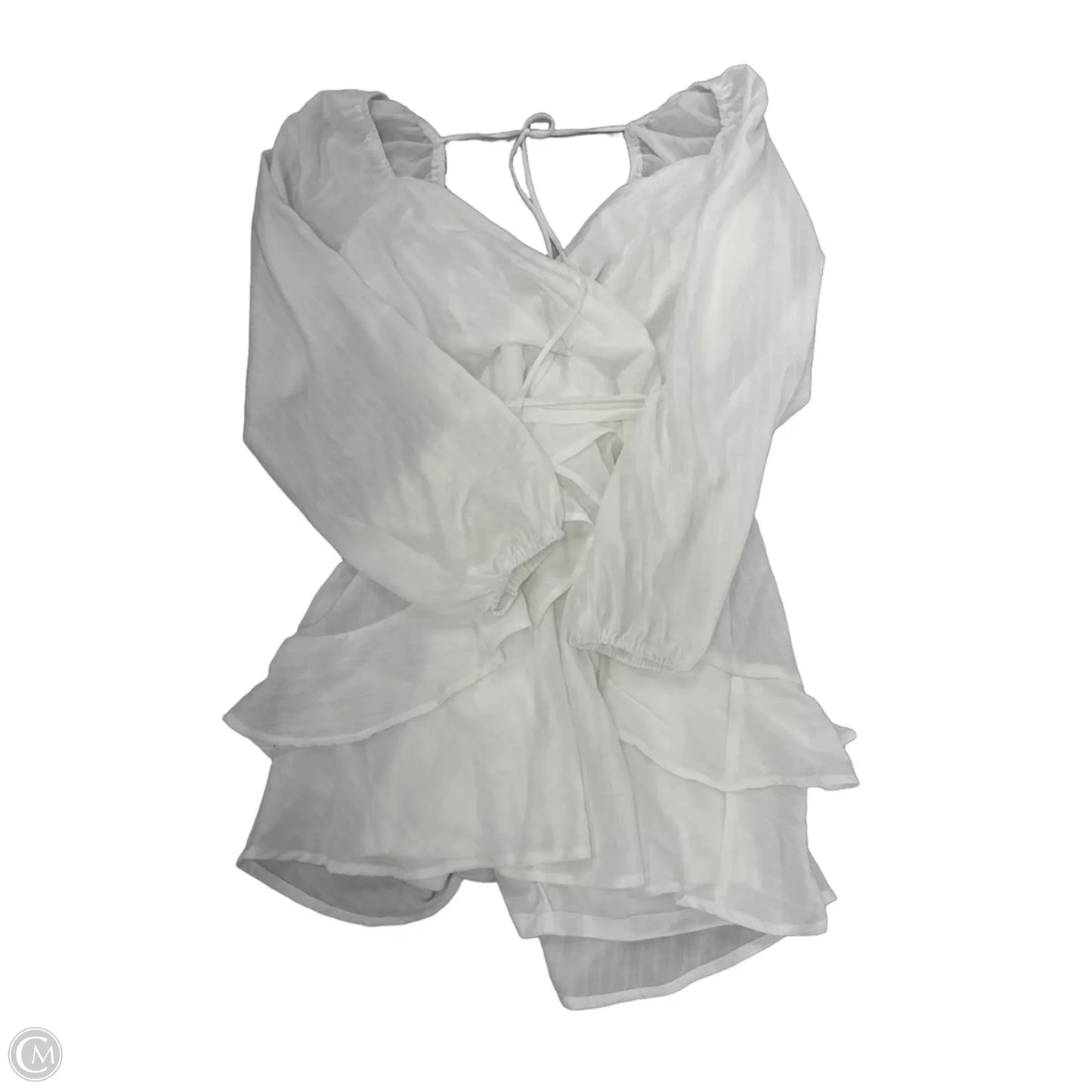 Dress Casual Short By Trixxi In White, Size: M