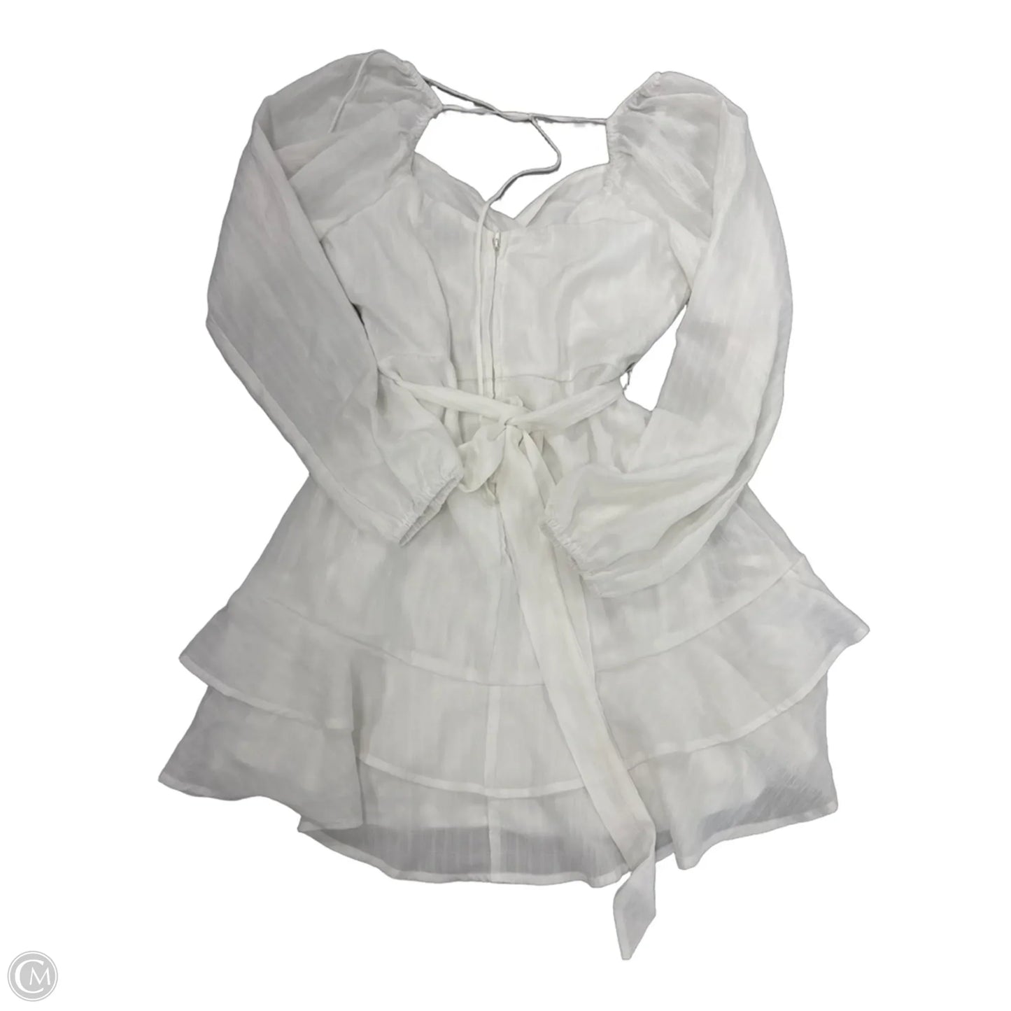 Dress Casual Short By Trixxi In White, Size: M