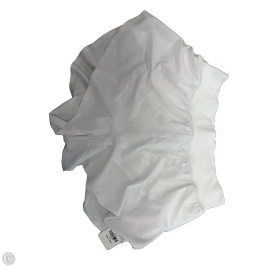 Athletic Shorts By Crz Yoga In White, Size: M