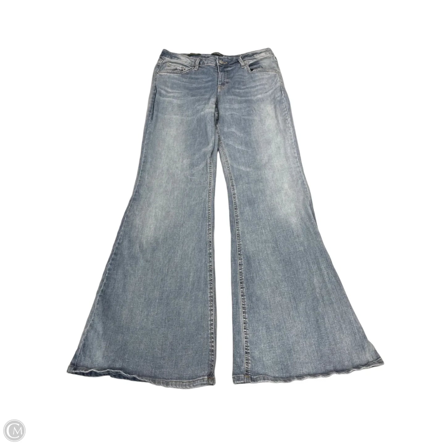 Jeans Flared By Wild Fable In Blue Denim, Size: 12