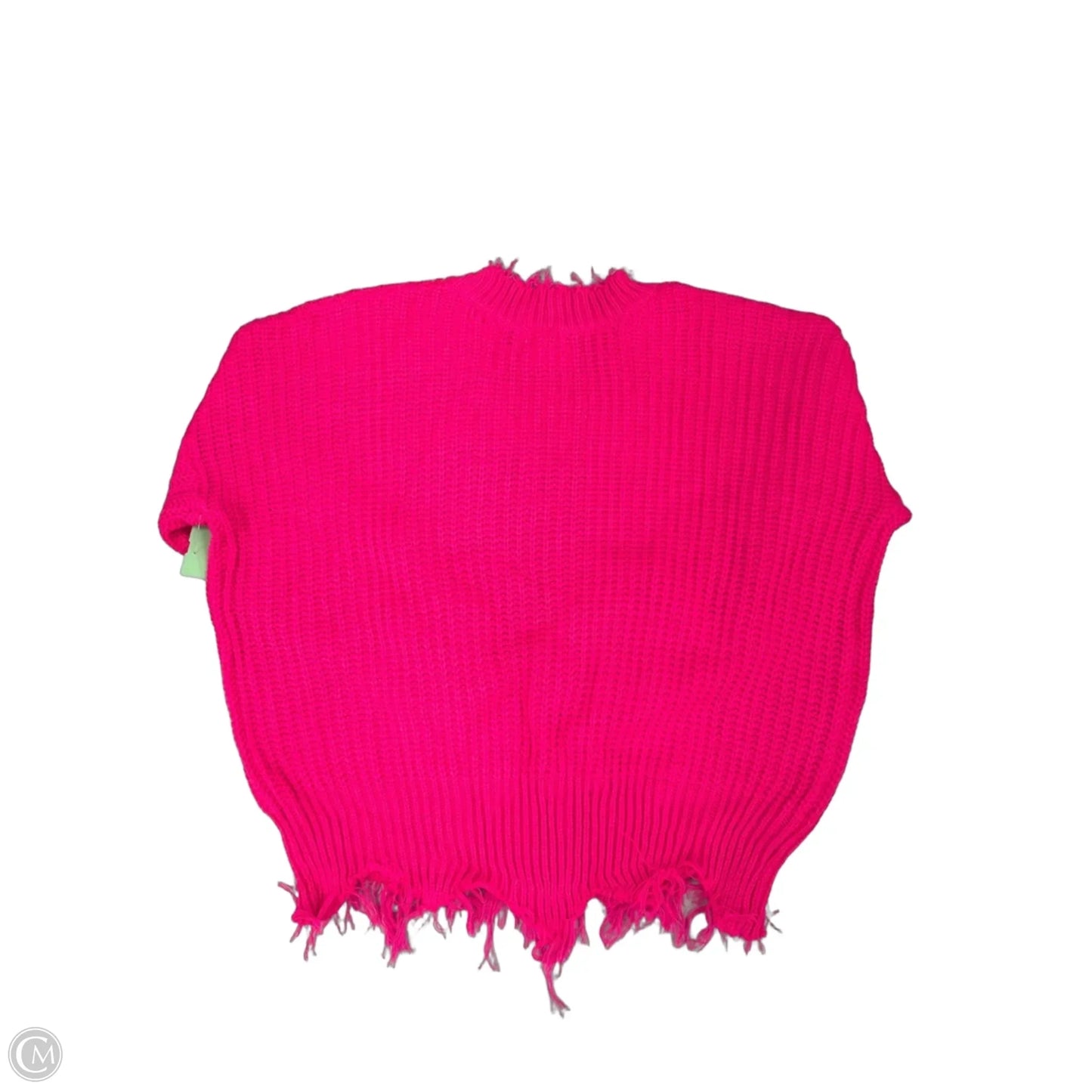 Sweater By Main Strip In Pink, Size: 2x