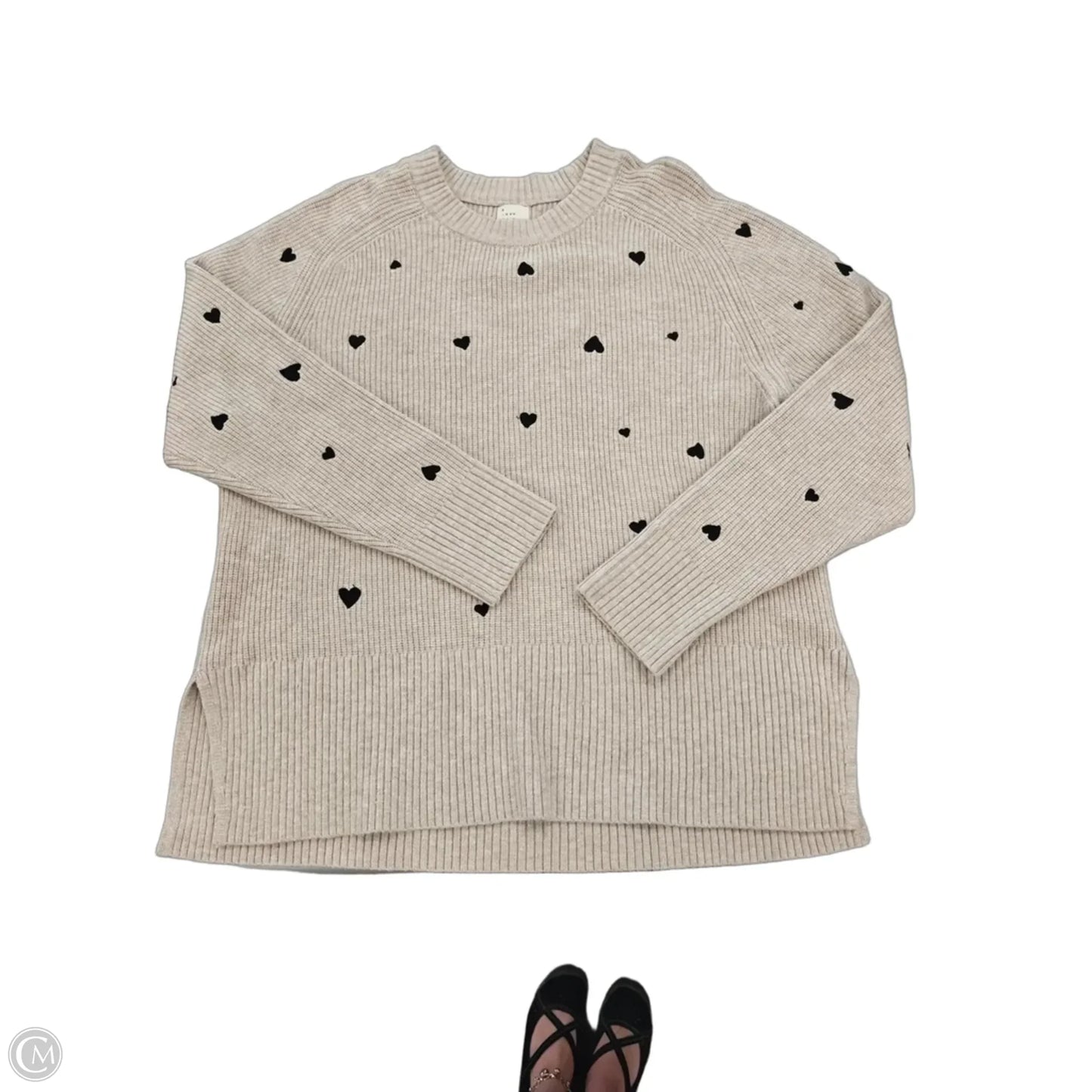 Sweater By A New Day In Beige, Size: L