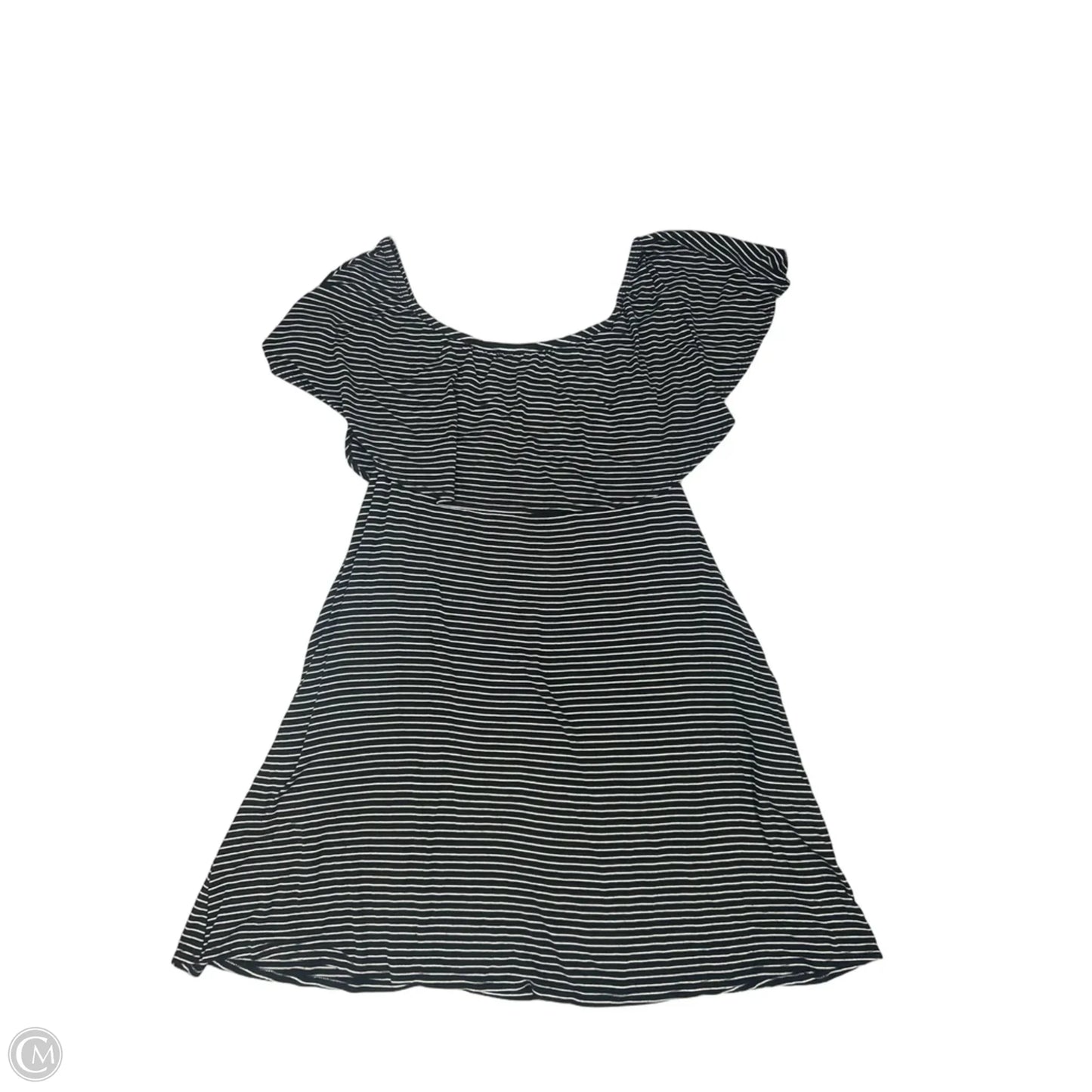 Dress Casual Short By Socialite In Black & White, Size: L
