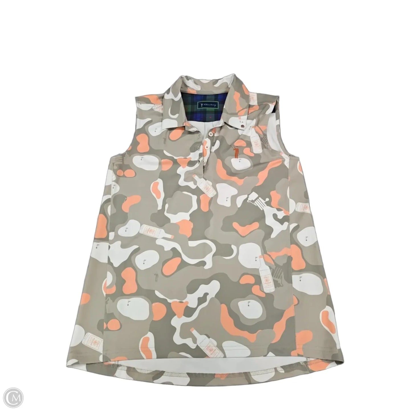 Athletic Tank Top By Cmf In Green, Size: S