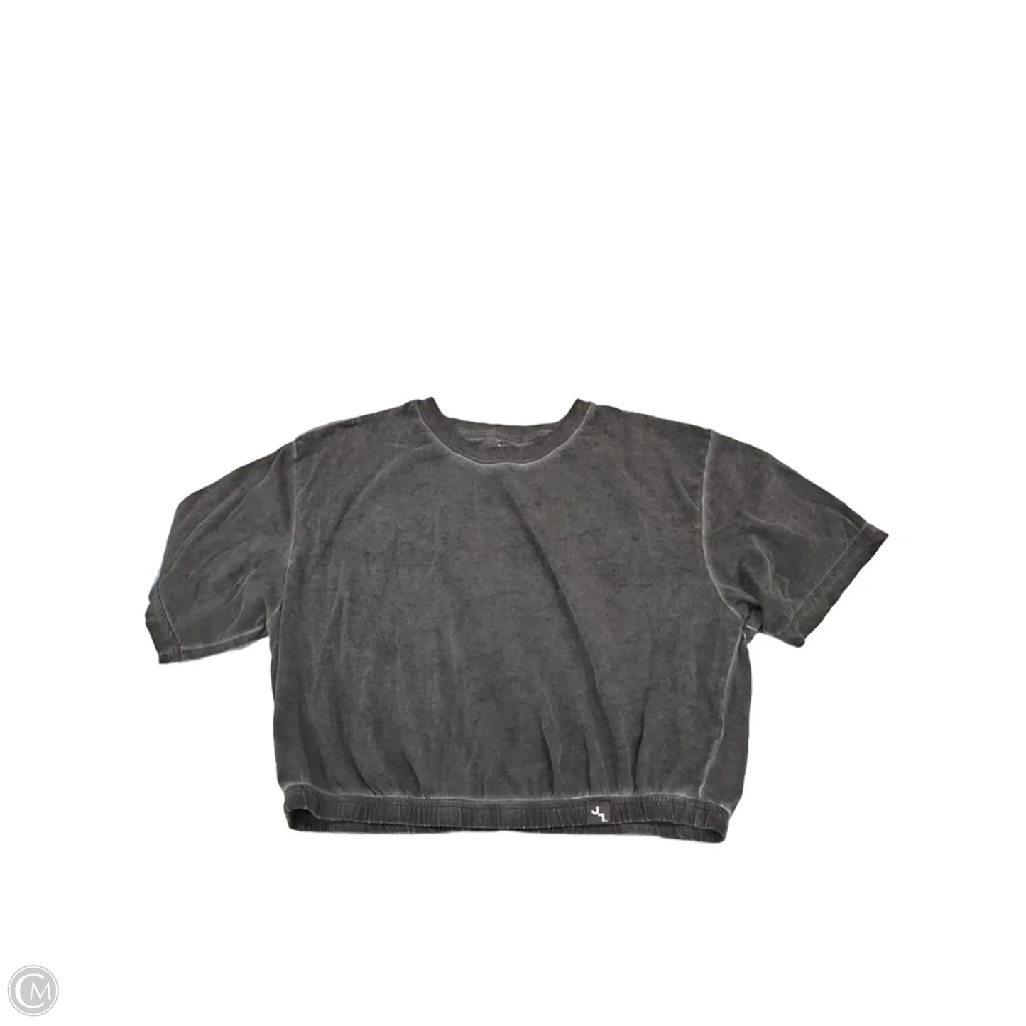 Top Short Sleeve By Joy Lab In Grey, Size: S