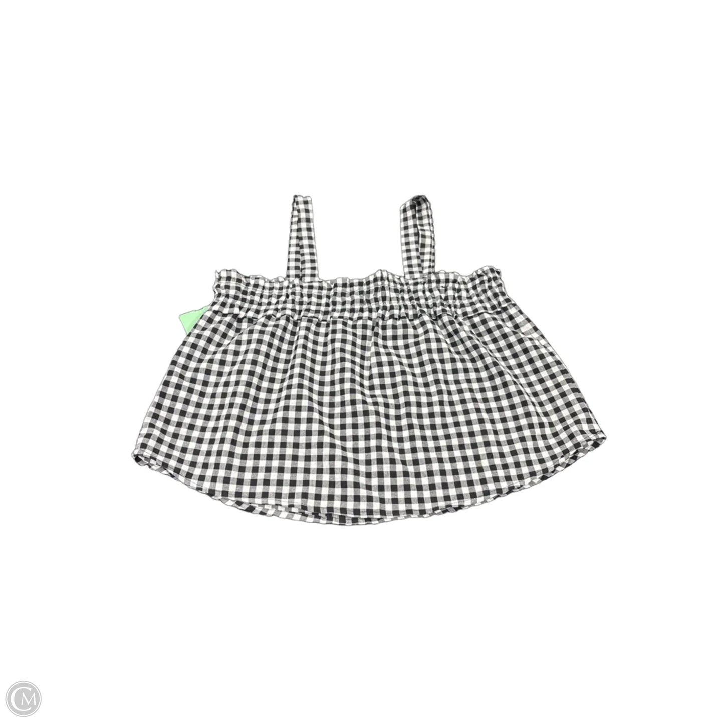 Tank Top By Cmf In Black & White, Size: S