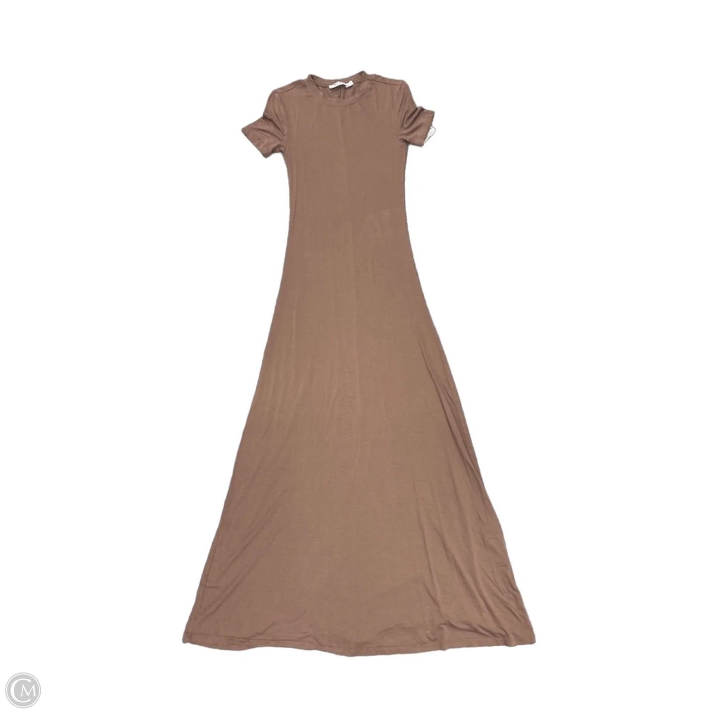 Dress Casual Maxi By Cme In Brown, Size: Xs