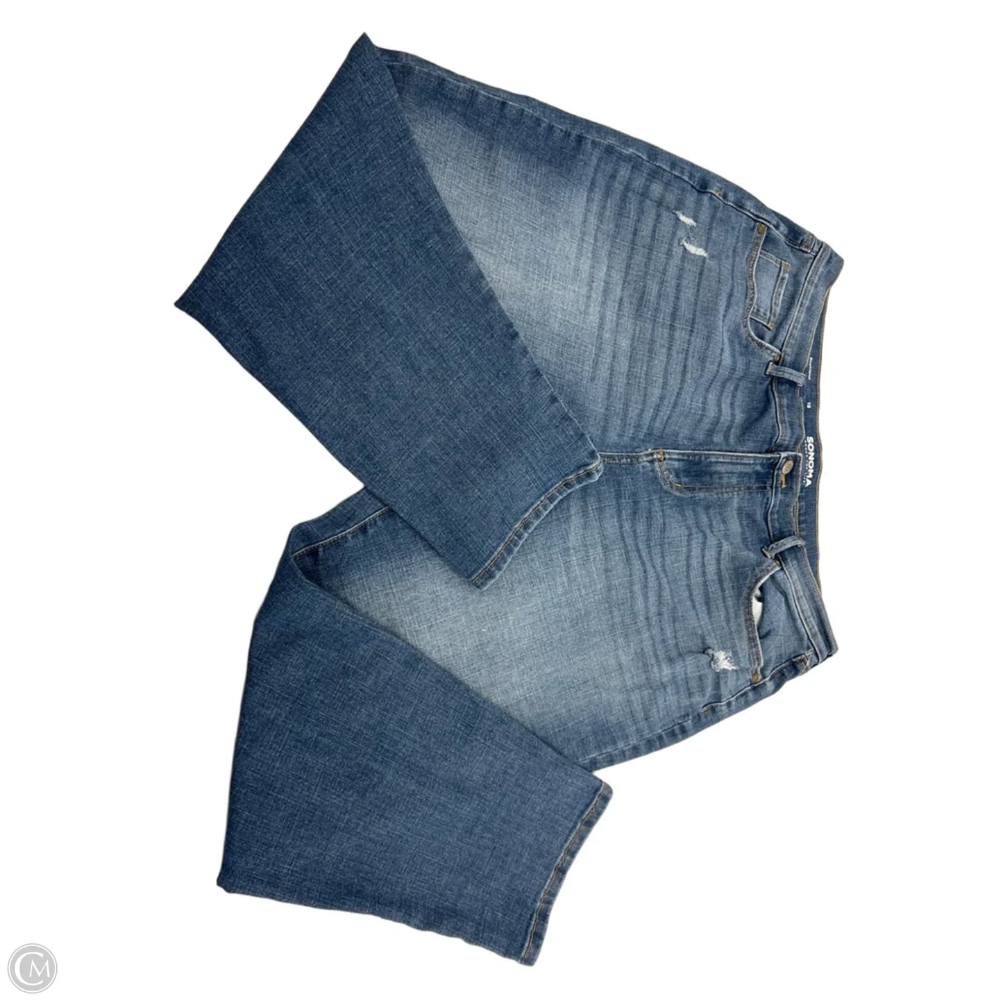 Jeans Boyfriend By Sonoma In Blue Denim, Size: 16