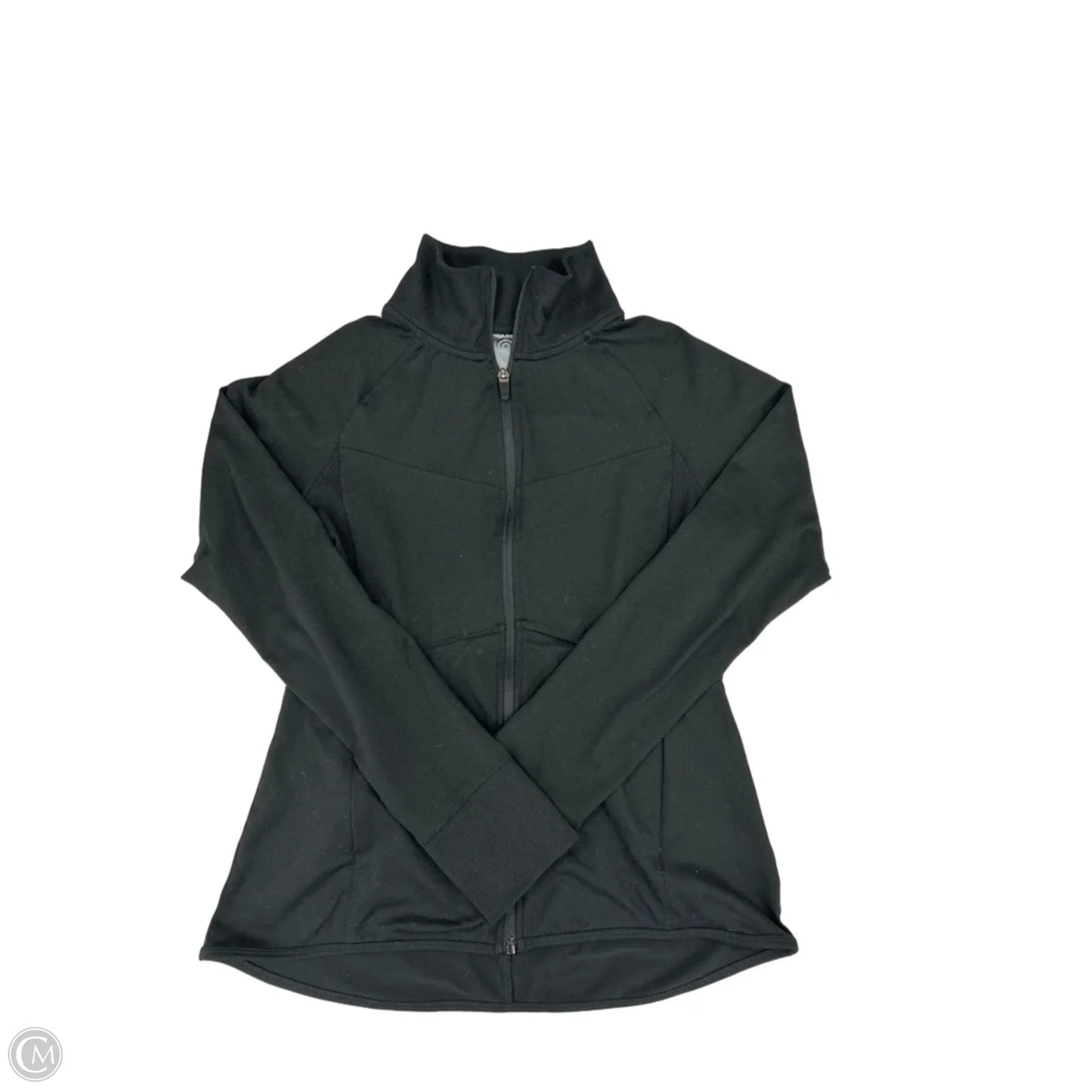Athletic Top Long Sleeve Collar By C9 By Champion In Black, Size: S
