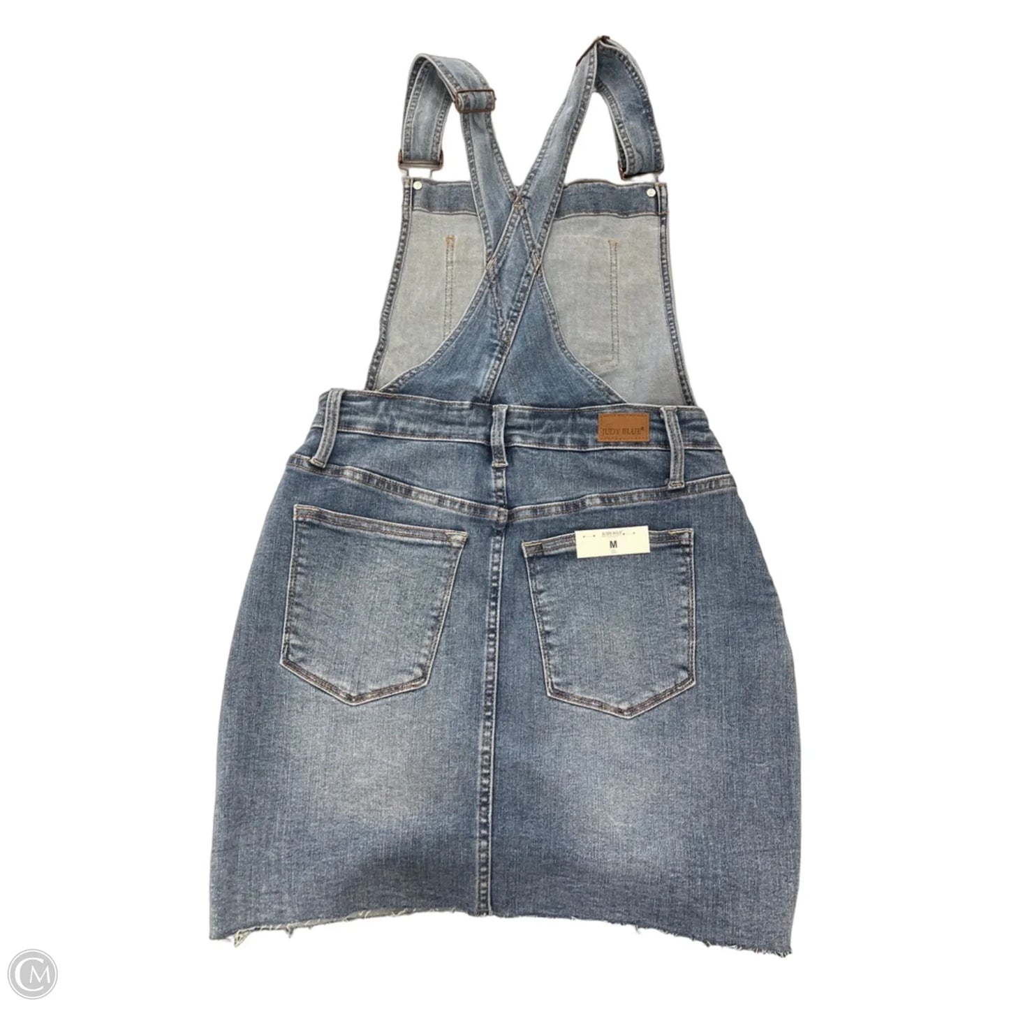 Shortalls By Judy Blue In Blue Denim, Size: M