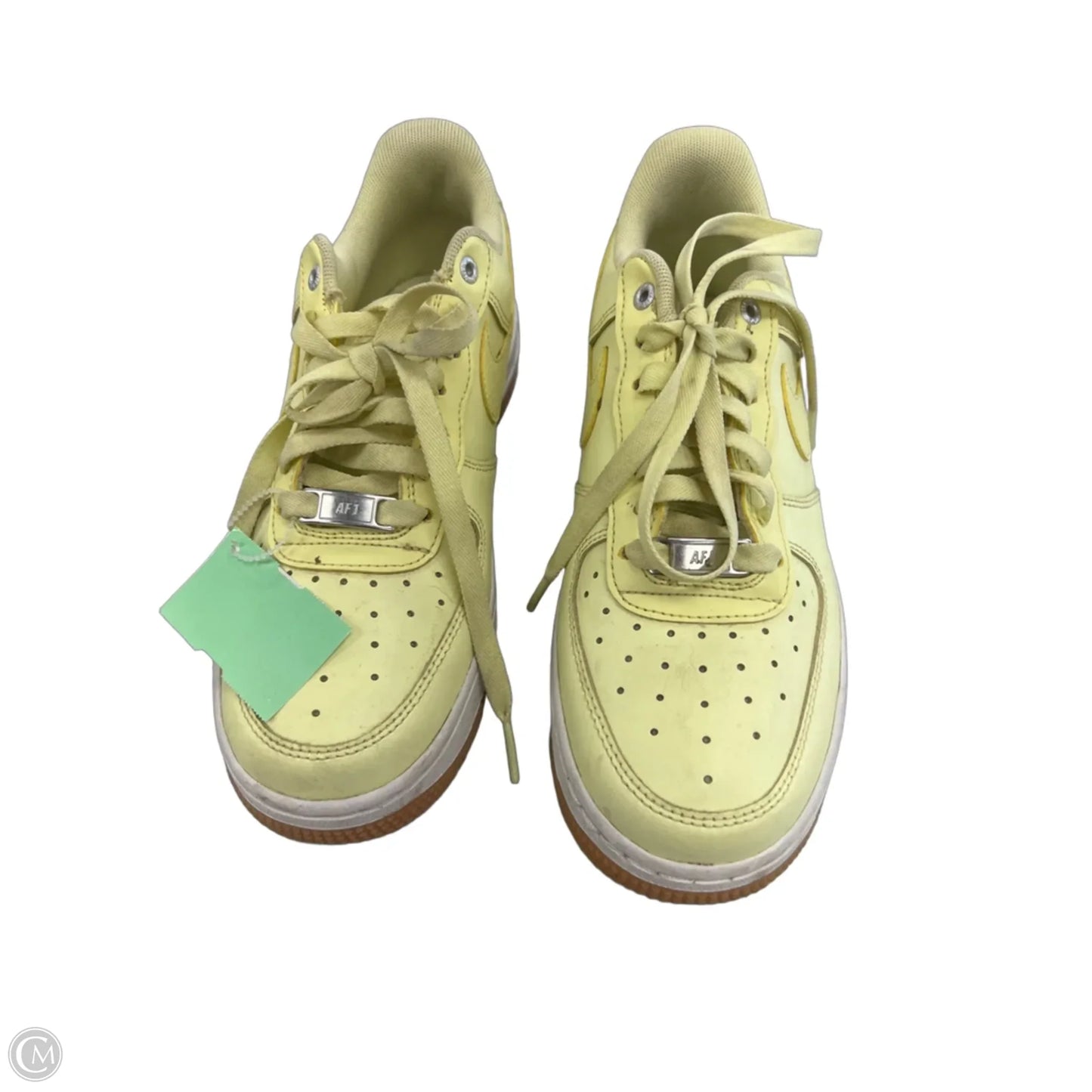Shoes Sneakers By Nike In Yellow, Size: 7