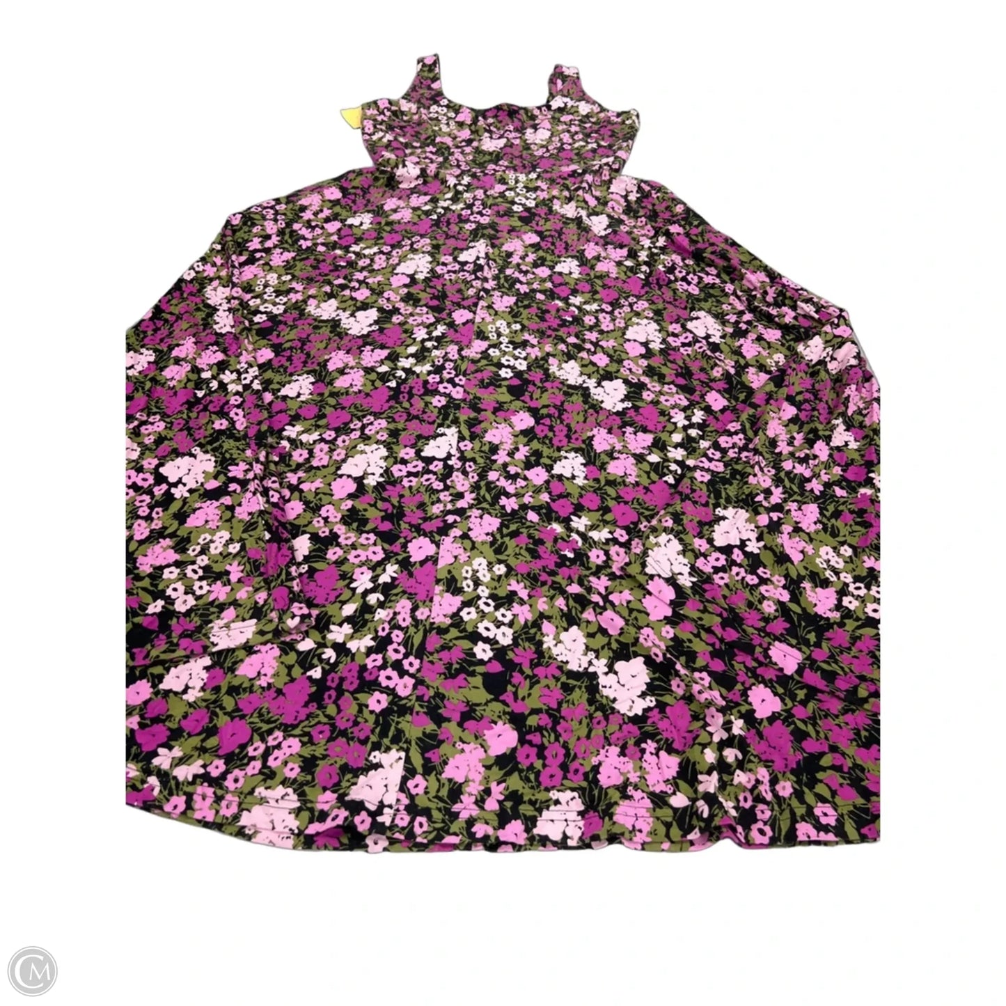 Dress Casual Midi By Market & Spruce In Floral Print, Size: M