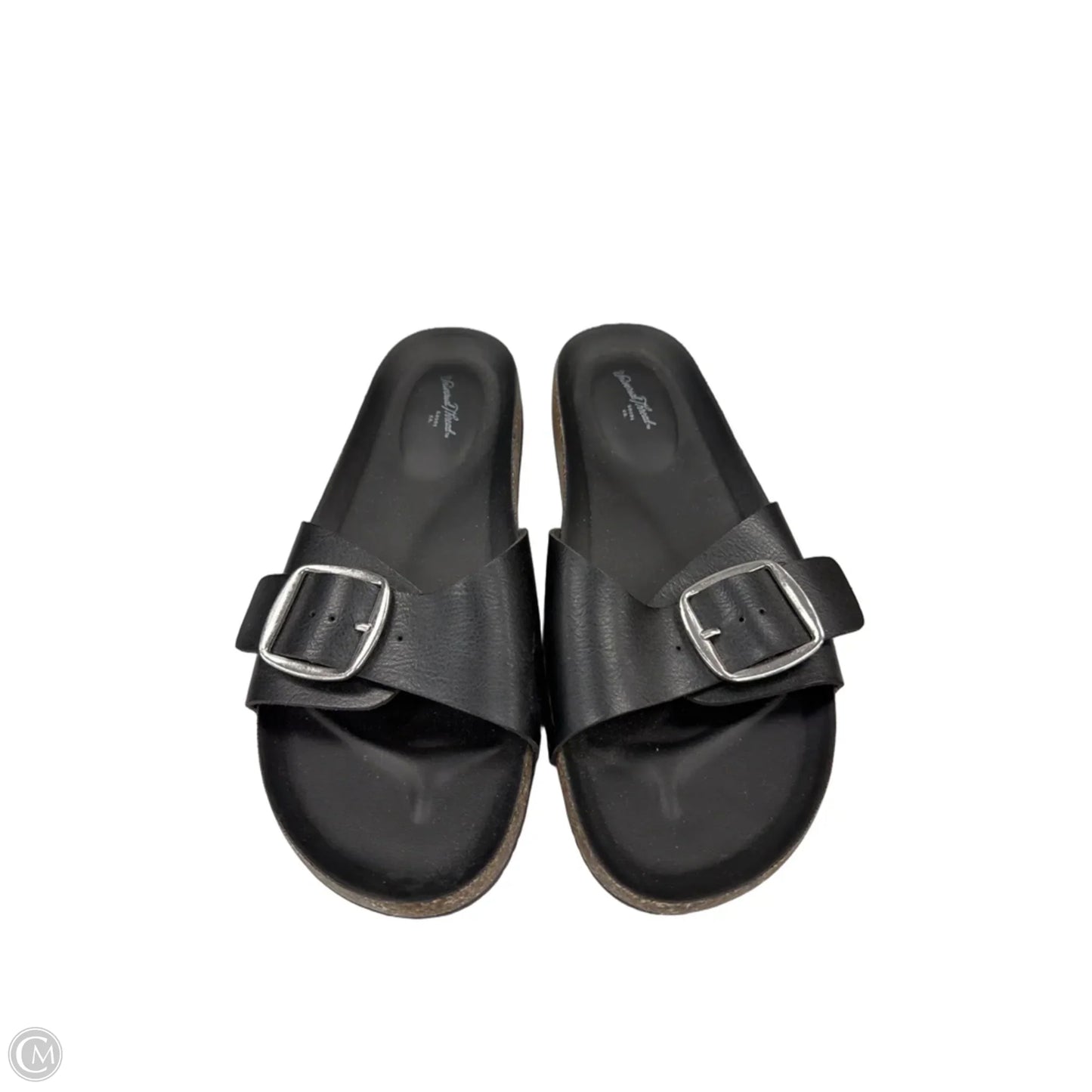 Sandals Flats By Universal Thread In Black, Size: 7.5