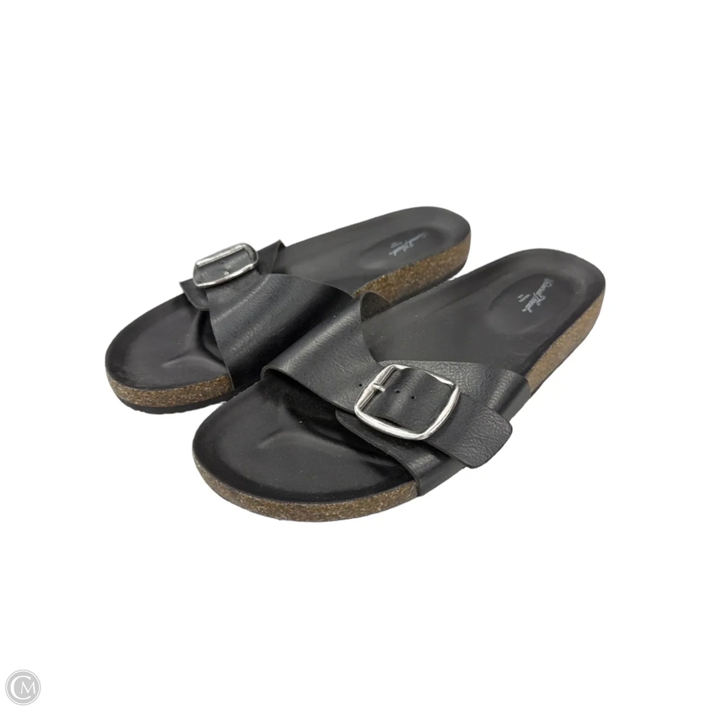 Sandals Flats By Universal Thread In Black, Size: 7.5