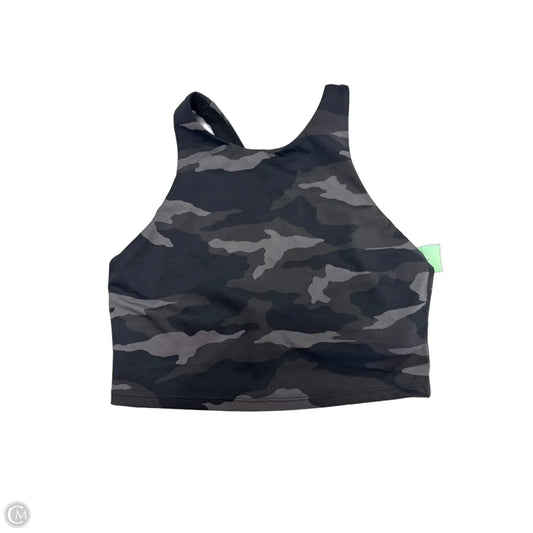 Athletic Tank Top By Athleta In Camouflage Print, Size: M