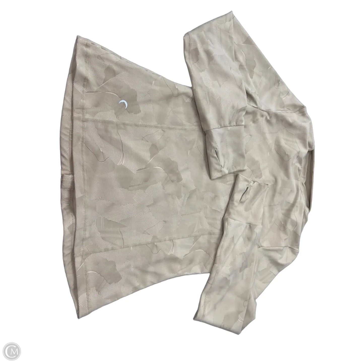 Athletic Jacket By Zyia In Tan, Size: Xl