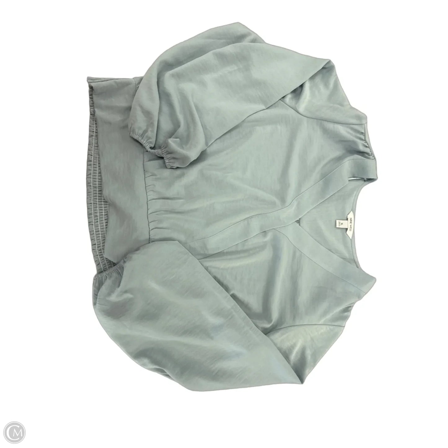 Top Long Sleeve By Nine West In Blue, Size: Xl