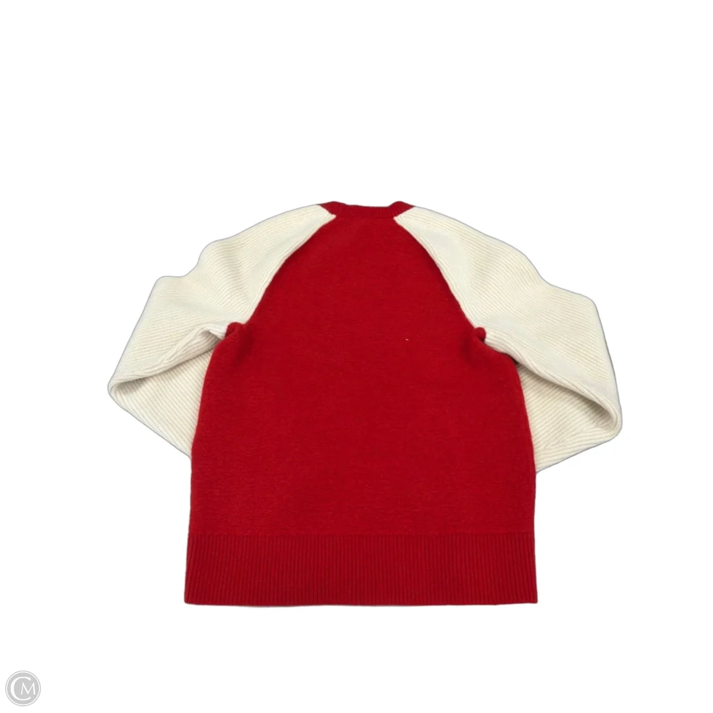 Sweater By Rag And Bone In Cream & Red, Size: L