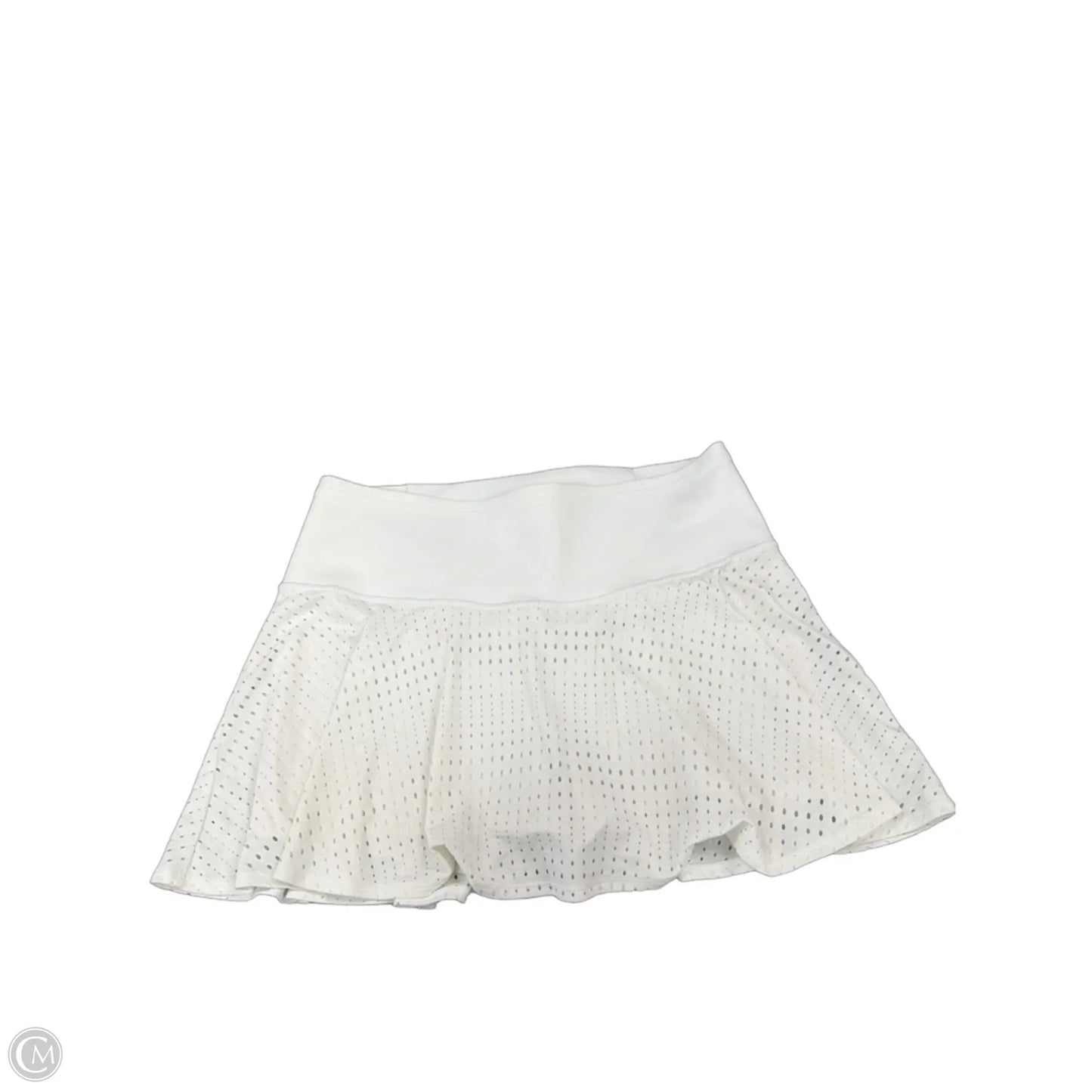 Athletic Skort By Athleta In White, Size: L