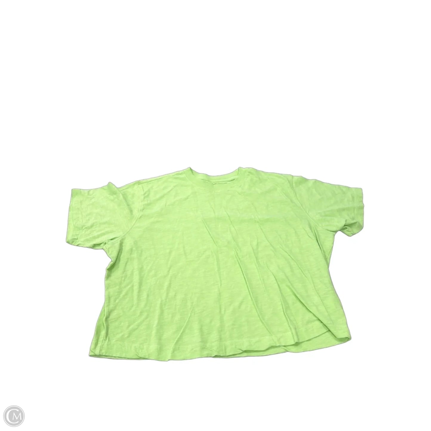Top Short Sleeve By Maurices In Green, Size: L