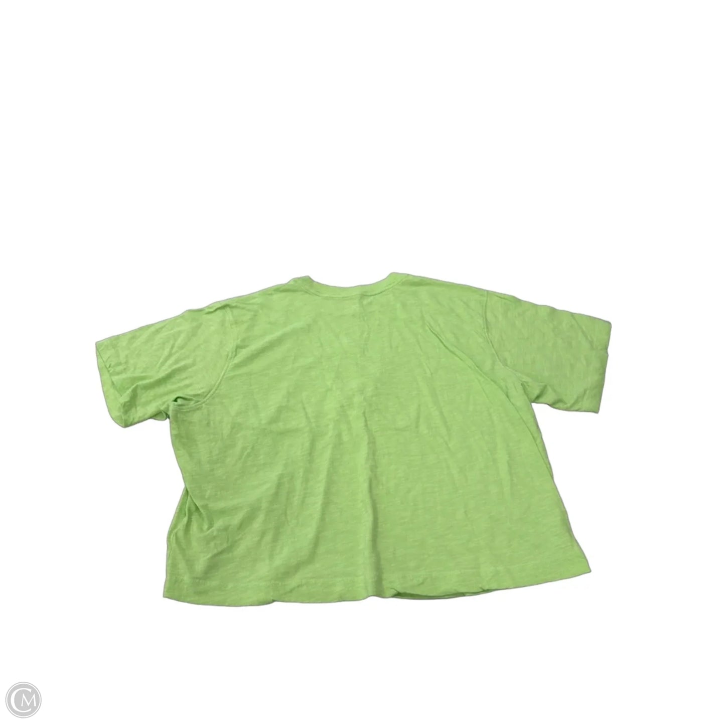 Top Short Sleeve By Maurices In Green, Size: L