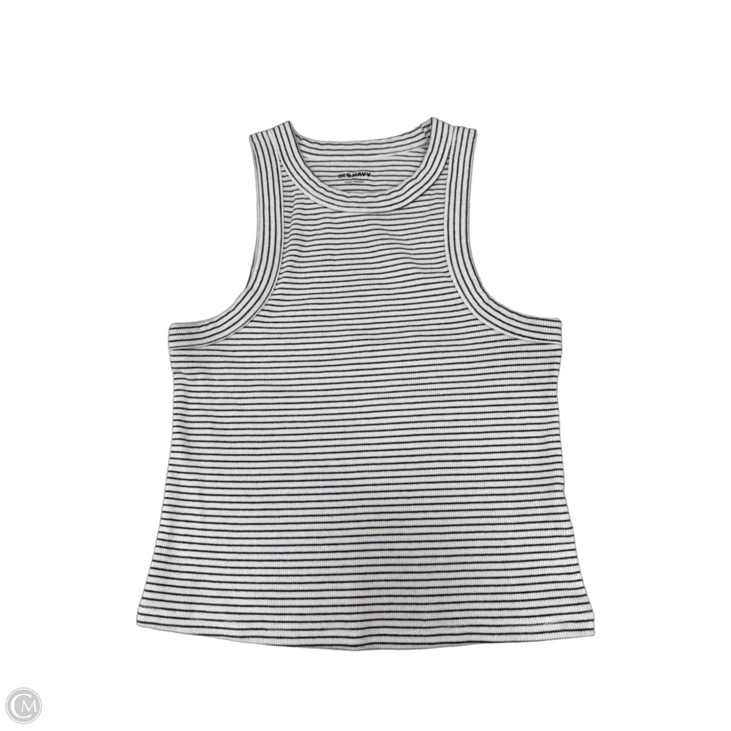 Tank Top By Old Navy In Blue & White, Size: M