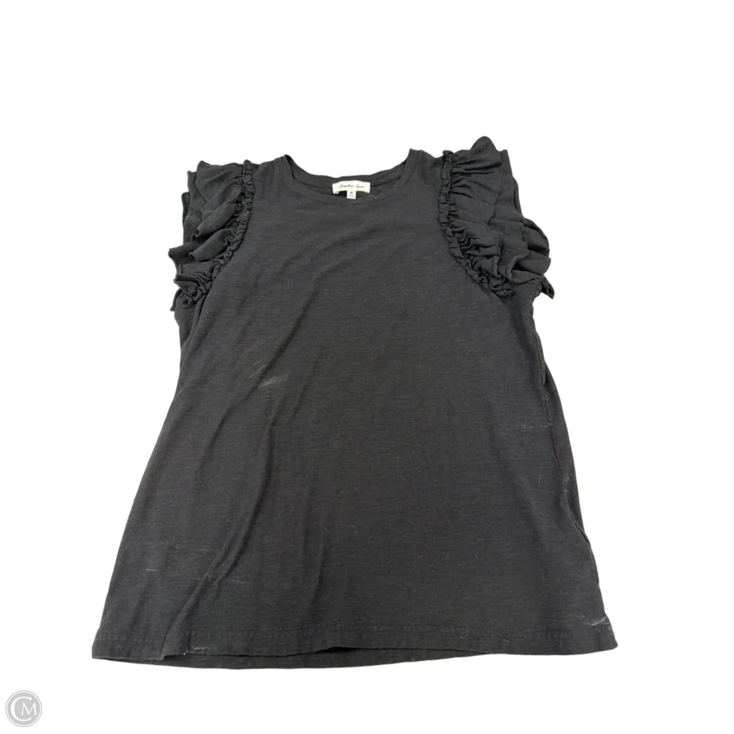 Top Short Sleeve By Another Love In Black, Size: M